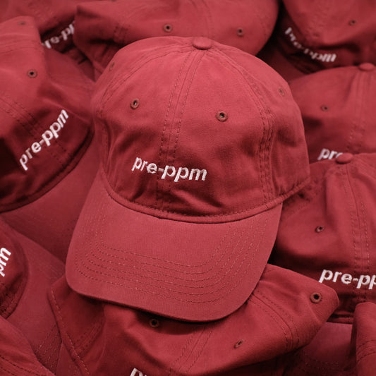 pre-ppm hat (maroon)